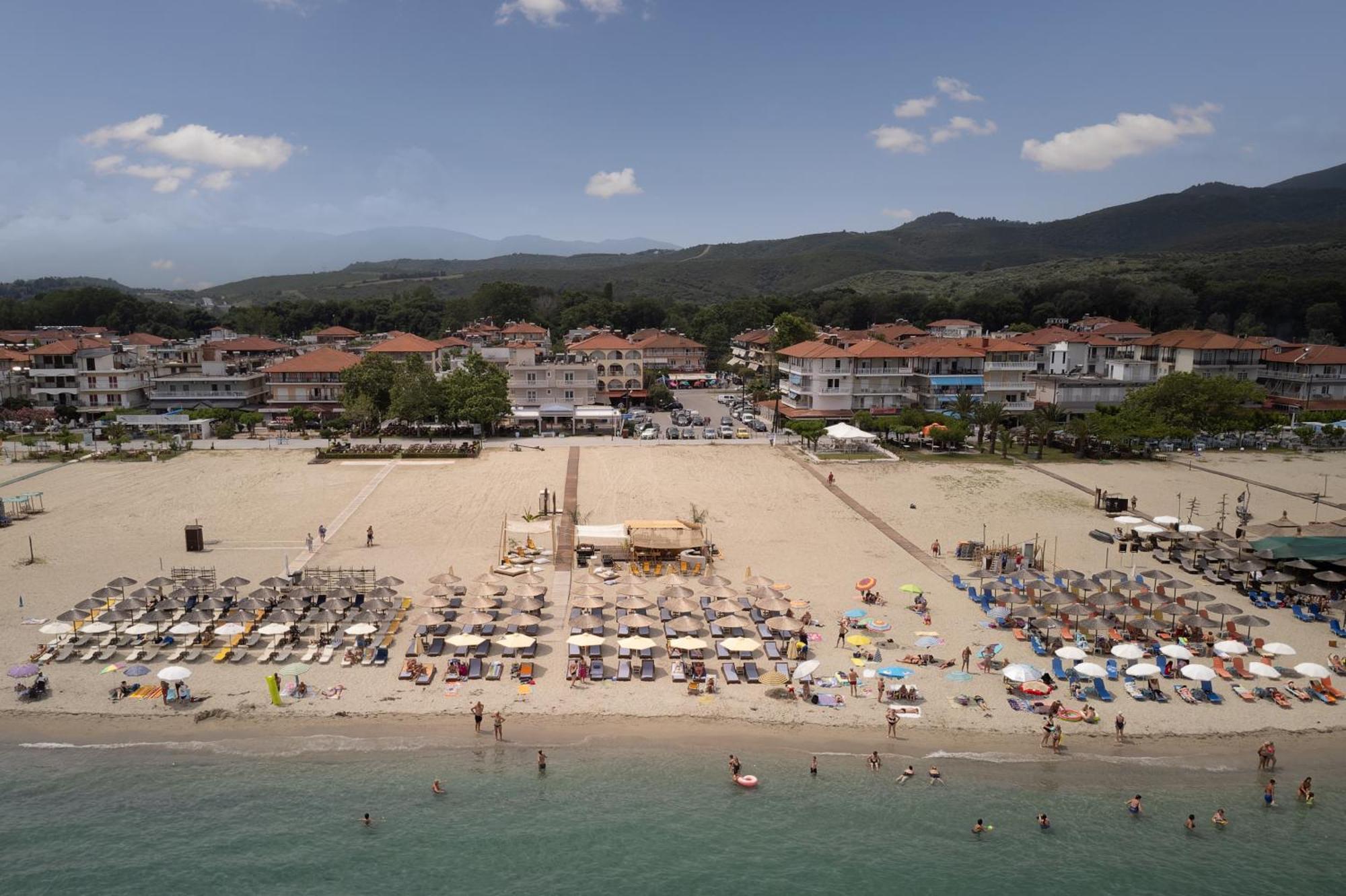 Agyra Seaview Hotel By Panel Hospitality Neoi Poroi Exterior photo